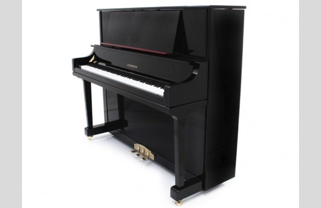 Steinhoven SU125 Polished Ebony Upright Piano - Image 1